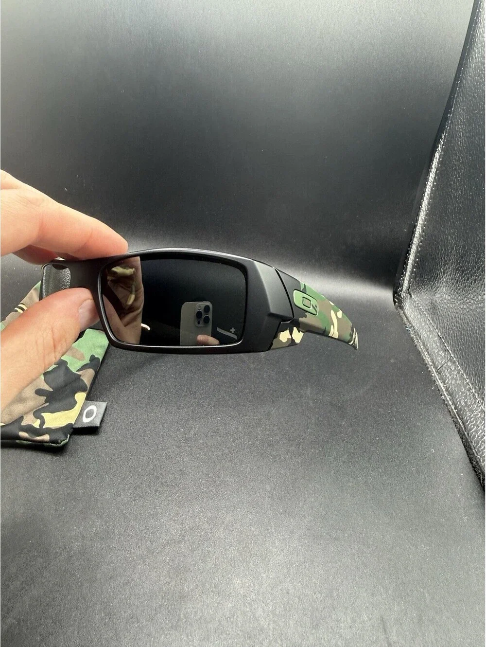 Oakley Gascan Infinite Hero Matte Black Camo/Black Iridium Polarized 24-430